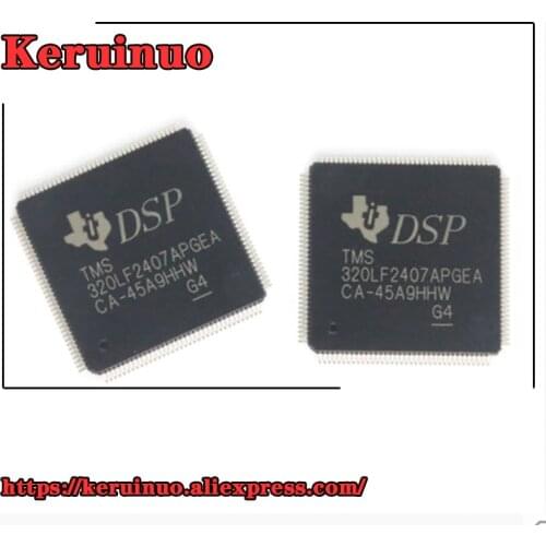 10pcs /lot TMS320LF2407APGEA TMS320LF2407 TMS320LF TMS320 DSP Fixed-Point 16bit 40MHz 40MIPS 144-Pin LQFP Tray