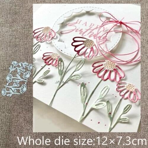 XLDesign Craft Metal stencil mold Cutting Dies flowers decoration scrapbook die cuts Album Paper Card Craft Embossing