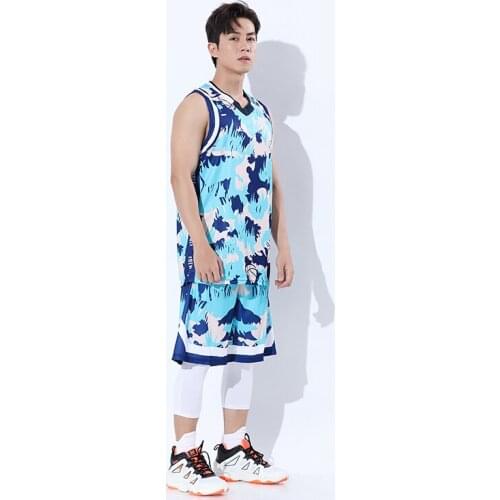 Men Basketball Set 2020 Big Size college Personalized new style Basketball Jerseys DIY Customized Training suits Wear Summer