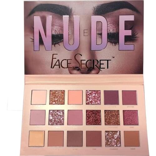ICYCHEER Nude Shadows Palette 18 Color Matte Makeup Shadow Glitter Pigmented Smoky Eye Shadow High Quality New makeup pallete
