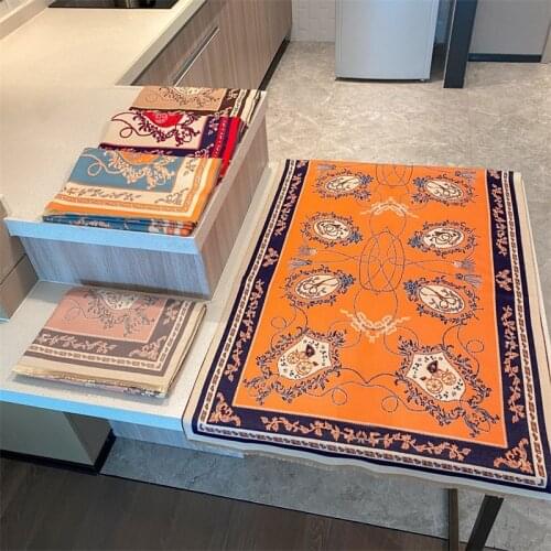 Luxury brand Winter Scarf Women Soft Cashmere Warm Pashmina Carriage Print Scarves Wraps Thick Long Shawl Bufanda Stoles Hijab