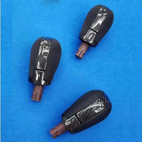 Carbon Fiber Gear Shift Knob Stick for Volkswagen Sagitar Passat Magotan Golf Polo Beetle Touareg Tiguan Sharan Touran Sciricco