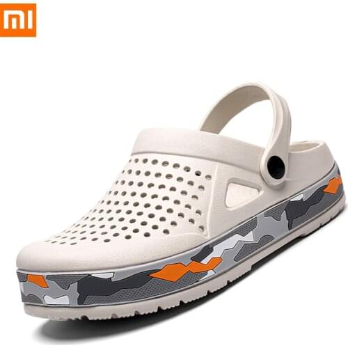 Xiaomi Youpin Men Xiaomi Sandals Shoes EVA Lightweight Sandles Unisex Shoes for Summer Beach Flip Flop Breathable Soft Bottom