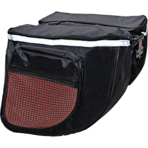 50% Hot Sale Outdoor Cycling MTB Mountain Bike Bicycle Rear Seat Pannier Cargo Carrier Bag