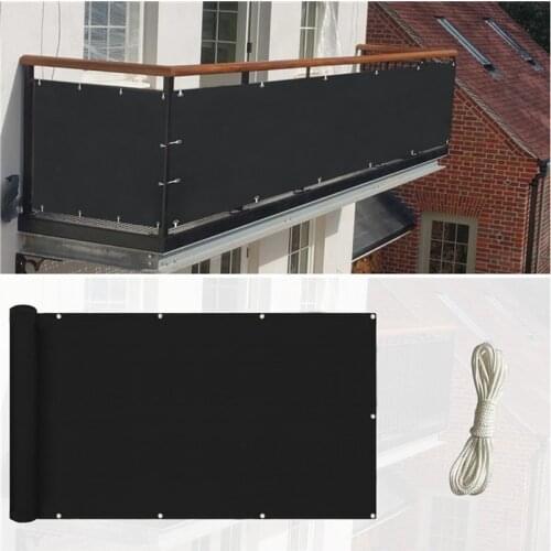Balcony Fence Cloth 600D Oxford Cloth Home Garden Peeping Privacy Cloth Child Safety Protection Waterproof Dustproof