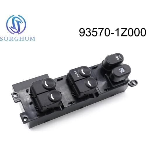 Car Electric Window Regulator Glass Lifting High Version Switch 93570-1Z000 for Hyundai I30