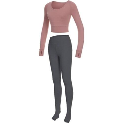 2PCS Women Yoga Set Fitness Sports Suits Wear For Women Gym Clothing Booty Yoga Leggings Sport Bra Sport Suit Femme