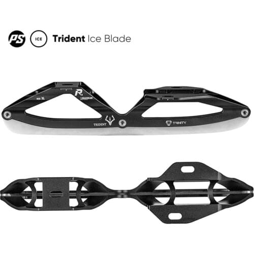 100% Original Powerslide Trinity Reign Trident Ice Hockey Blades Inline Skates Rea Ice Frame for Powerslide EVO TAU NEXT Patines
