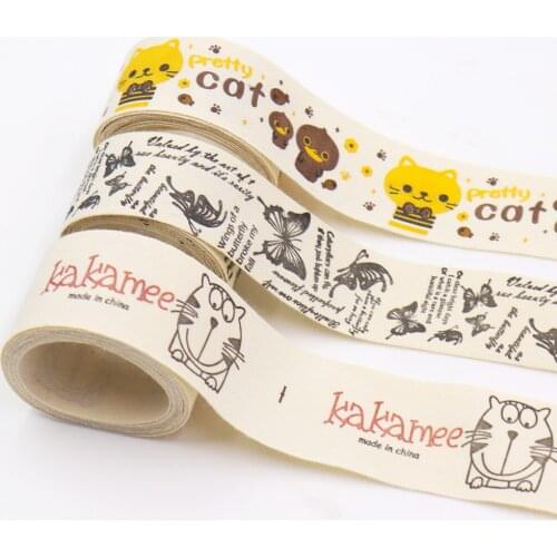 5 yards hair accessories material, cotton, linen, literary and artistic layering cloth with diy bowknot handmade ribbon webbing