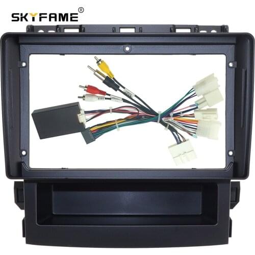 SKYFAME Car Frame Cable canbus For SUBARU FORESTER LMPREZA 2017-2020 Screen Dask Kit Fascia Frame