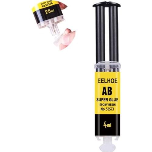 Home AB Strong Glue Home Iron Stainless Steel Aluminium Alloy Glass Plastic Wood Ceramic Marble Strong Quick-drying Repair Glue