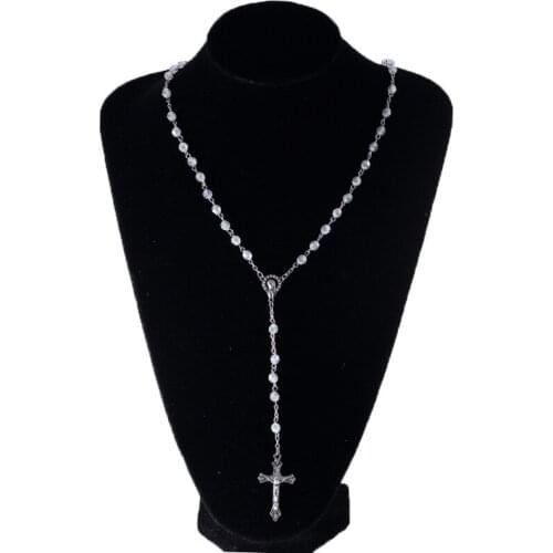 Echsun za 2020 women collares vintage jewelery biżuteria damska colar masculino cross necklace pendant women rosarios catolicos