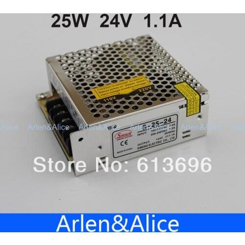 25W 24V 1.1A Single Output Switching power supply AC TO DC SMPS