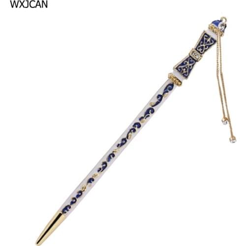 WXJCAN national classical hair sticks for hair Traditional Cloisonne process Gifts for wife mother friend Antique collect H1125