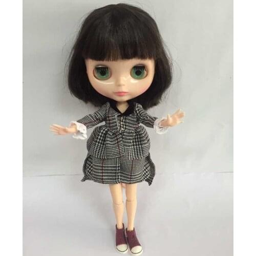 Joint body Nude Doll,black hair Factory doll ,Suitable For DIY Change BJD Toy For Girls