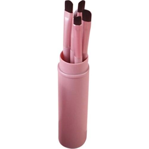 5pcs Professional Makeup Brush Set for Cosmetic Foundation Powder Blush Eyeshadow Brush Set Tools