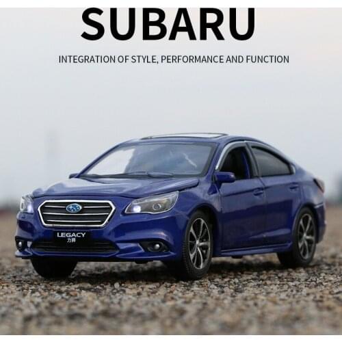 Nicce New 1:32 Subaru LEGACY Diecast Model Car Toys With Sound Light Pull Back For Kids Gifts Free Shipping