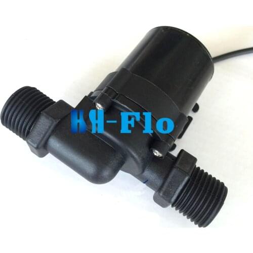 New High Quality Solar 12V/24V DC Brushless Hot Water Circulation Pump Brushless Motor Booster Pumps 7.5-10M Lift