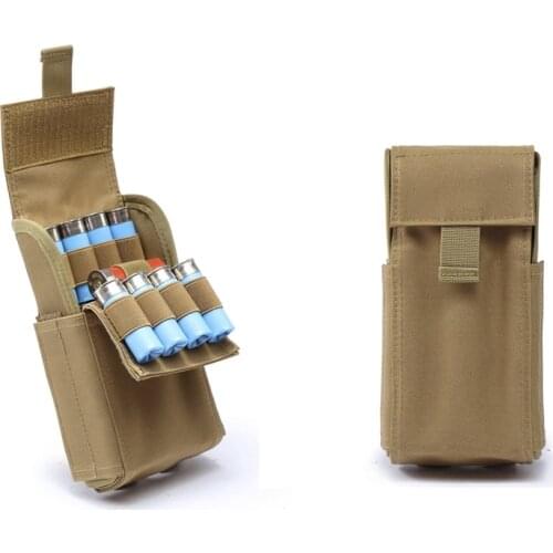 Hunting 25 Round 12GA 12 Gauge Ammo Bags Molle Shells Shotgun Reload Airsoft Magazine Pouches Bag for Milirary Army Tactical