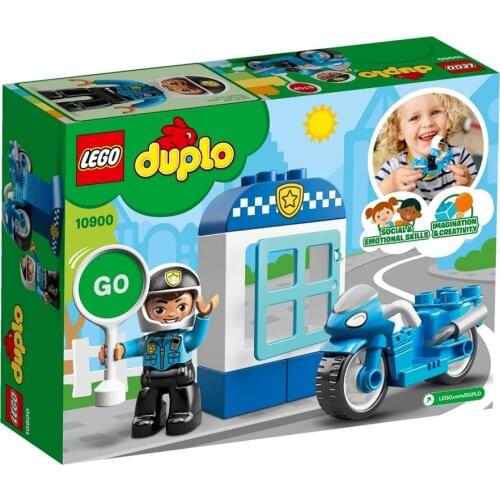 LEGO 10900 Duplo Police Motorcycle 8 pieces 1.5-3 years
