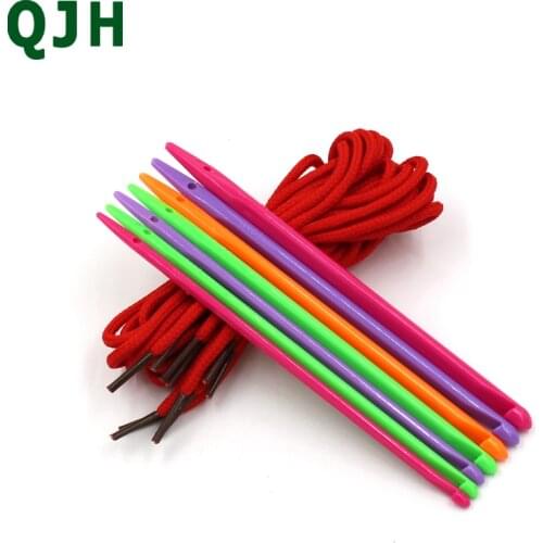 QJH Brand 7pcs / set 4.0MM-7.0mm Magic Hook Hooks Needles Knitting DIY Carbonized Sewing Tools Armor Craft Hook RX151