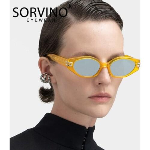 New Retro Small Frame Polygon Sunglasses Women Men Vintage Luxury Brand Designer Irregular Shade UV400 Glasses Oculos De Sol