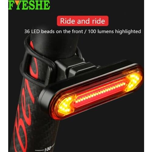 Bike Light Bicycle Tail Lights Smart Wireless Remote Control Turn Signals Cycling Safty Warning Rear Light Bicycle Accessories