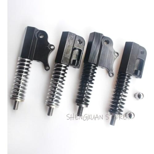 2 Pcs Front Suspension Hydraulic Shock Absorber Outdoor Scooter Electric Parts Hole Threaded Shockproof Spring Rebound Damping
