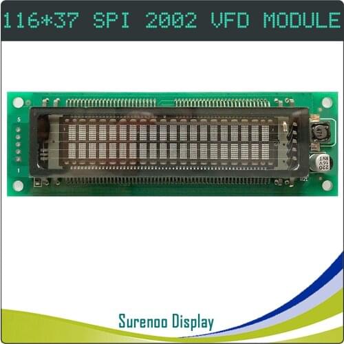 2002 202 20X2 Serial SPI VFD LCD Module Display Screen Compatible with SAMSUNG 20T202DA2JA for Arduino