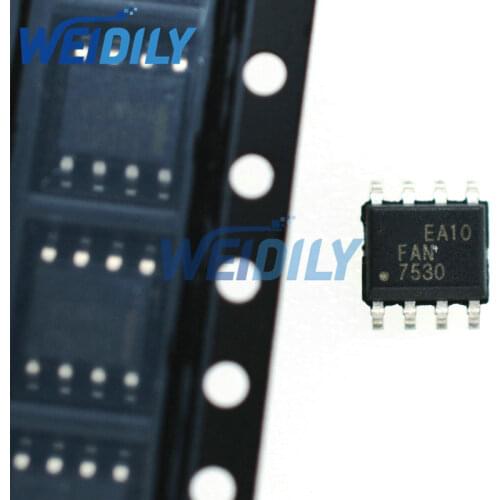 10PCS/Lot FAN7530 FAN7530M 7530 fan7530mx SMD Chip Brand New Wholesale
