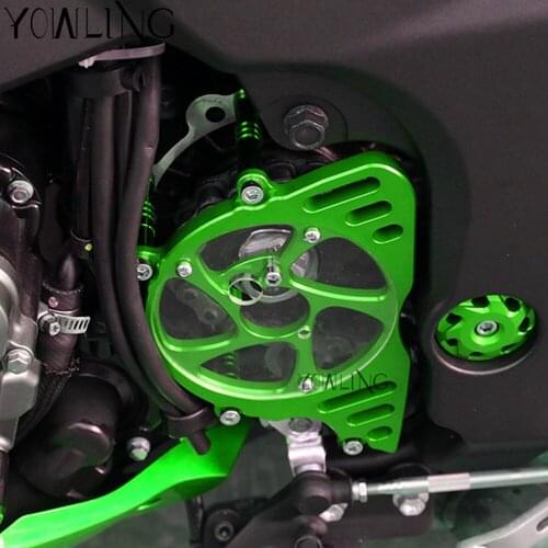 Motorcycle Accessories Z1000 Front Sprocket Chain Guard Cover Left Side Engine Protective Cover For KAWASAKI Z1000 2010 - 2017