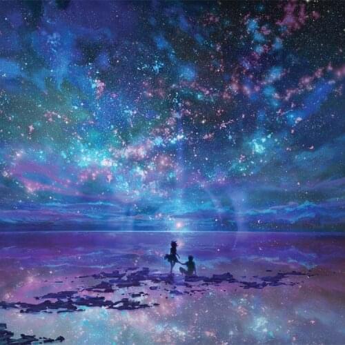 Diamond drawing Full drilling Aurora Night Diamond Embroidery Living room bedroom decoration Diamond painting Cross stitch