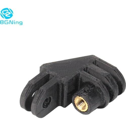 BGNing 3D Printed PLA Material 90 Degree Direction Adapter for GOPRO 8 7 6 5 for Gitup for AKASO EK7000 4K Action Camera
