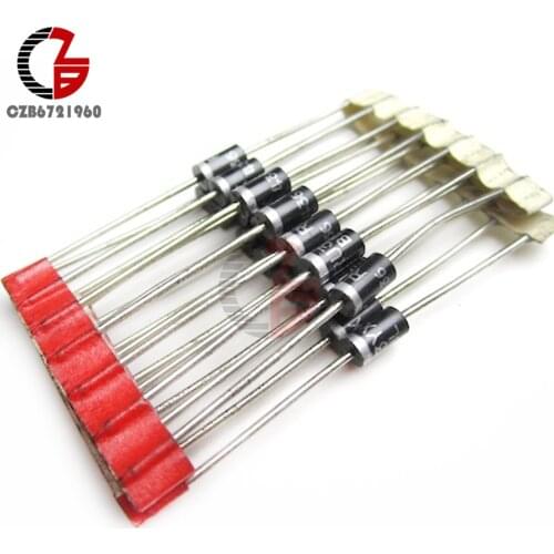 100Pcs 1A 1000V Diode 1N4007 IN4007 DO-41 Rectifie Diodes