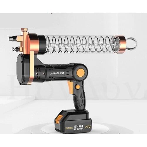 600cc Electric grease gun 24v lithium battery high voltage grease gun charging wireless portable excavator special