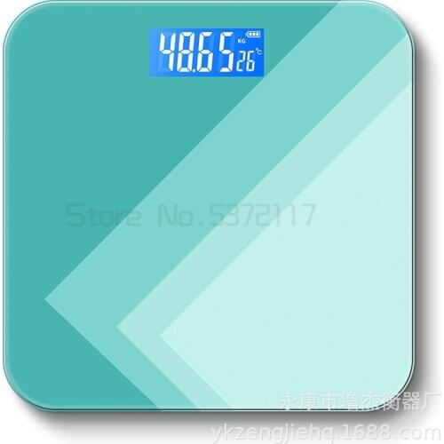 Intelligent electronic scale household body scale border charging new weighing scale manufacturer direct supply health scale