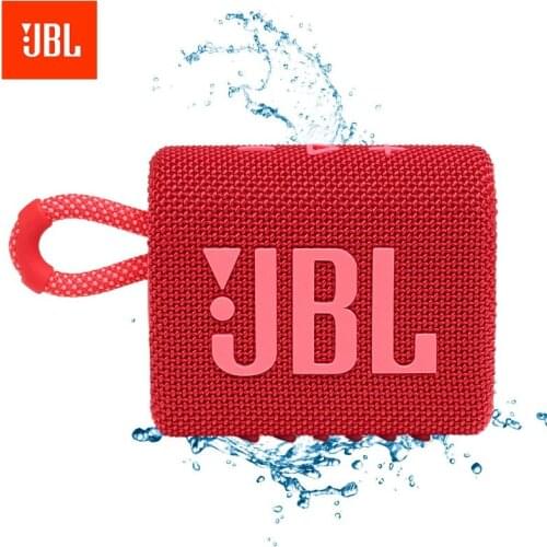 JBL GO3 Wireless Bluetooth 5.1 Speaker GO 3 Portable Waterproof Mini Speaker Outdoor Speakers Sport Bass Sound 5 Hours Battery