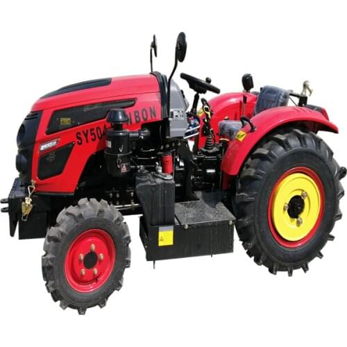 Chinese Hydraulic Tractors Micro Compact Orchard Greenhouse Tools 4 Wheel Drive 4Wd Tractor