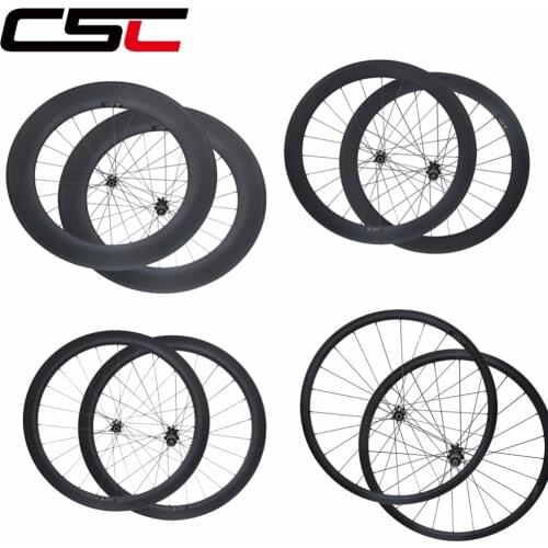 D411SB D412SB Disc brake 700C 25mm wide 30/38/40/50/60/88mm Clincher Tubular Tubeless Bicyle wheels Cyclocross racing Wheelset