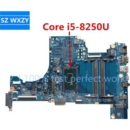 For HP Pavilion 15-CC Laptop Motherboard With SR3LA i5-8250u CPU 935890-601 935890-001 DAG74AMB8D0 DDR4 MB 100% Tested Fast Ship