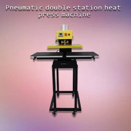 Multifunctional automatic pneumatic heat transfer machine Clothing / T-shirt / handkerchief heat transfer equipment FZL CB3