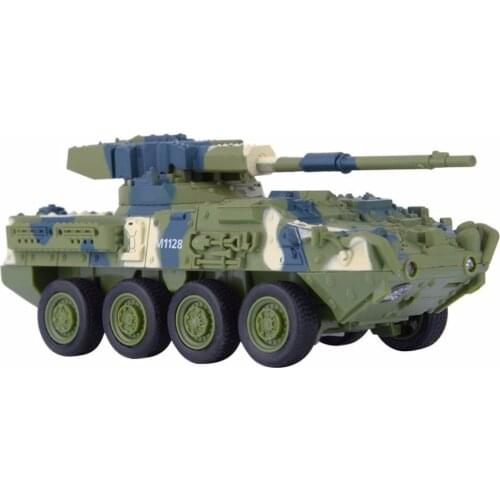 Mini RC Artillery Car Model Infrared Remote Control ing Battle Tank Electronic Armored Car Toy for Kids Birthday Gift