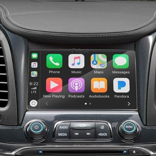 Tempered Glass Protective Film Sticker For Chevrolet Impala 2014-2020 GPS Navigation Screen Auto Accessories