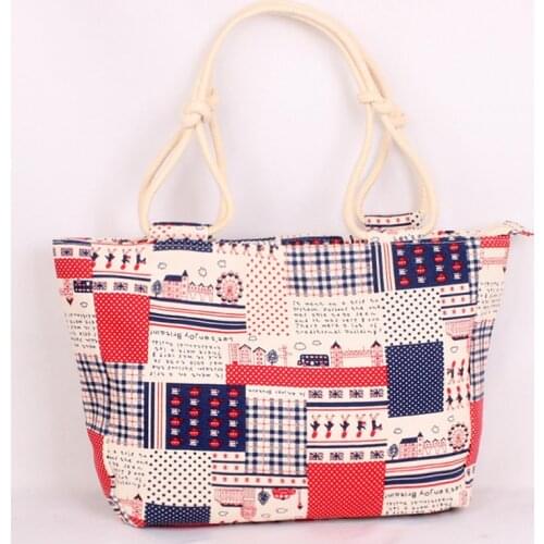 2021 New Fashion Printed Canvas Bag Ladies Casual Color Shoulder Portable Flower Bag Purses and Handbags Luxury Designer Cc Gg