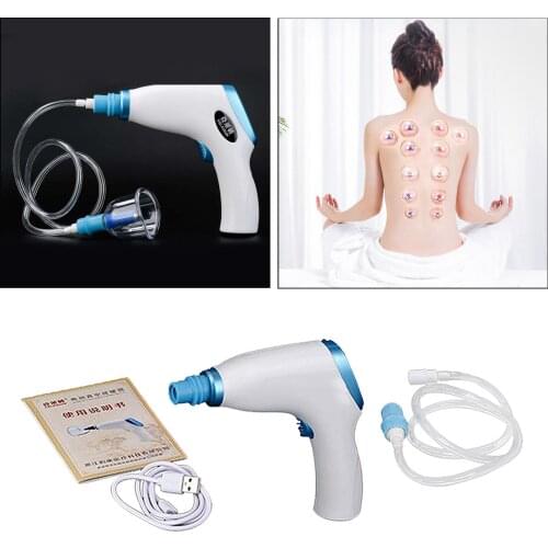 Professional Vacuum Air Suction Electric Cupping Kit for Back Pain Massage
