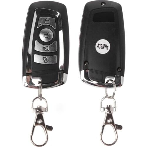 Remote Control 433MHz Wireless Duplicator 4 Button Metal Clone Controller Copy Electric Gates Gadgets Car Home Garage Gate Fob