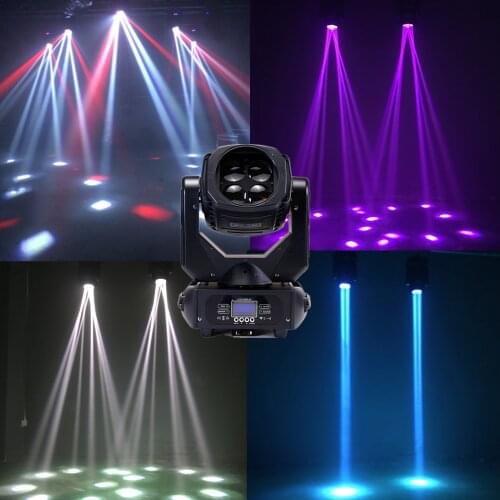 Stage light super four-eye beam effect moving head light is suitable for Christmas party and other places