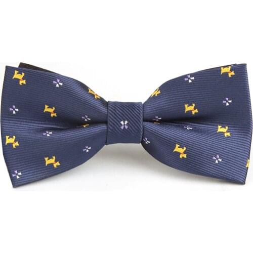 Boys Bow Tie Dog School Kid Ties Knots Stripe 20designs
