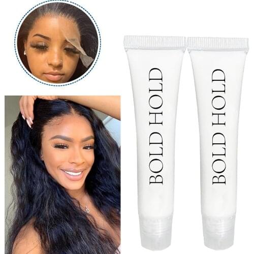 Private Label Bold Hold Lace Glue Lace Wig Bonding Tube Wig Adhesive Waterproof Hair Glue for Toupee Closure Wig Glue Wholesale