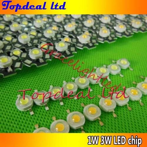 1W 3W High Power warm white cool/Neutral 10000K-30000K Royal Blue LED Bead Chip no pcb / with pcb base